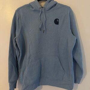 Carhartt Baby Blue Thick Hooded Sweatshirt